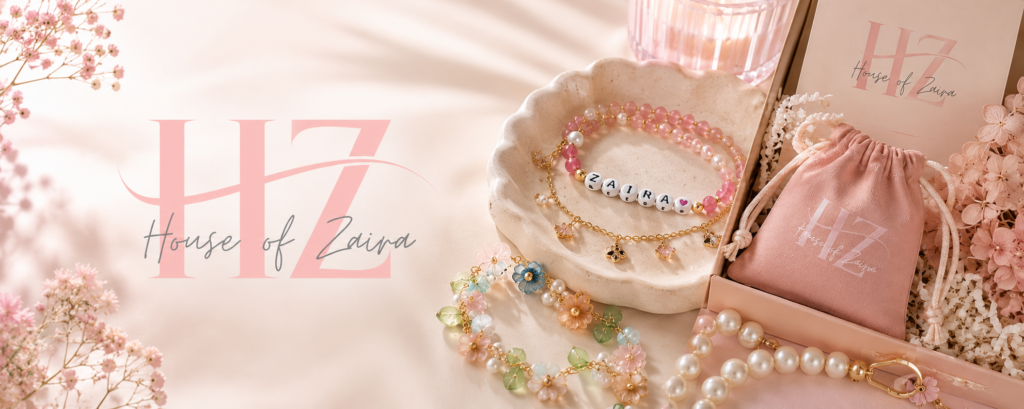 House of Zaira, the womens customized jewellery page